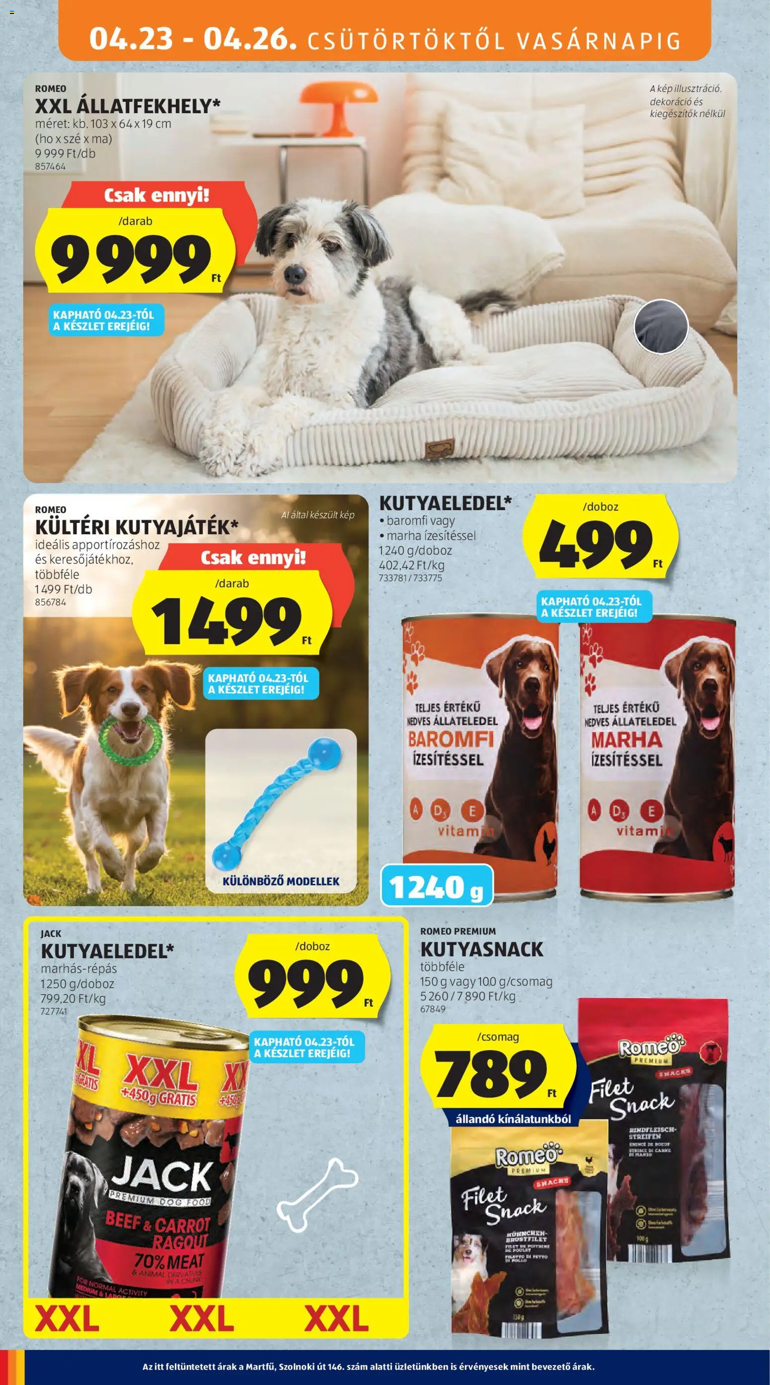 Aldi akciós ujság - amely érvényes a következő dátumtól: 23.04.2026 | Oldal: 14 | Termékek: E vitamin, Dekoráció