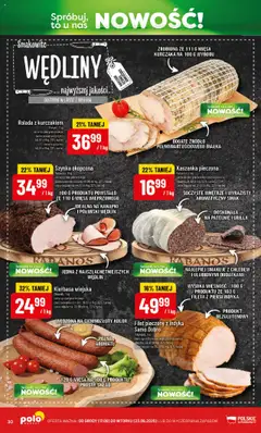 POLOmarket Gazetka od 17.09.2025 | Strona: 30 | Produkty: Kiełbasa, Piersi, Rolada, Wędliny