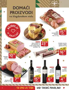 ŠPIN ISTARSKI SIR, tvrdi, punomasni, od ovčjeg I kravljeg mlijeka, Agrolaguna, 1kg - Pregled kataloga iz trgovine Konzum, vrijedi od 17.12.2025 | Stranica: 8