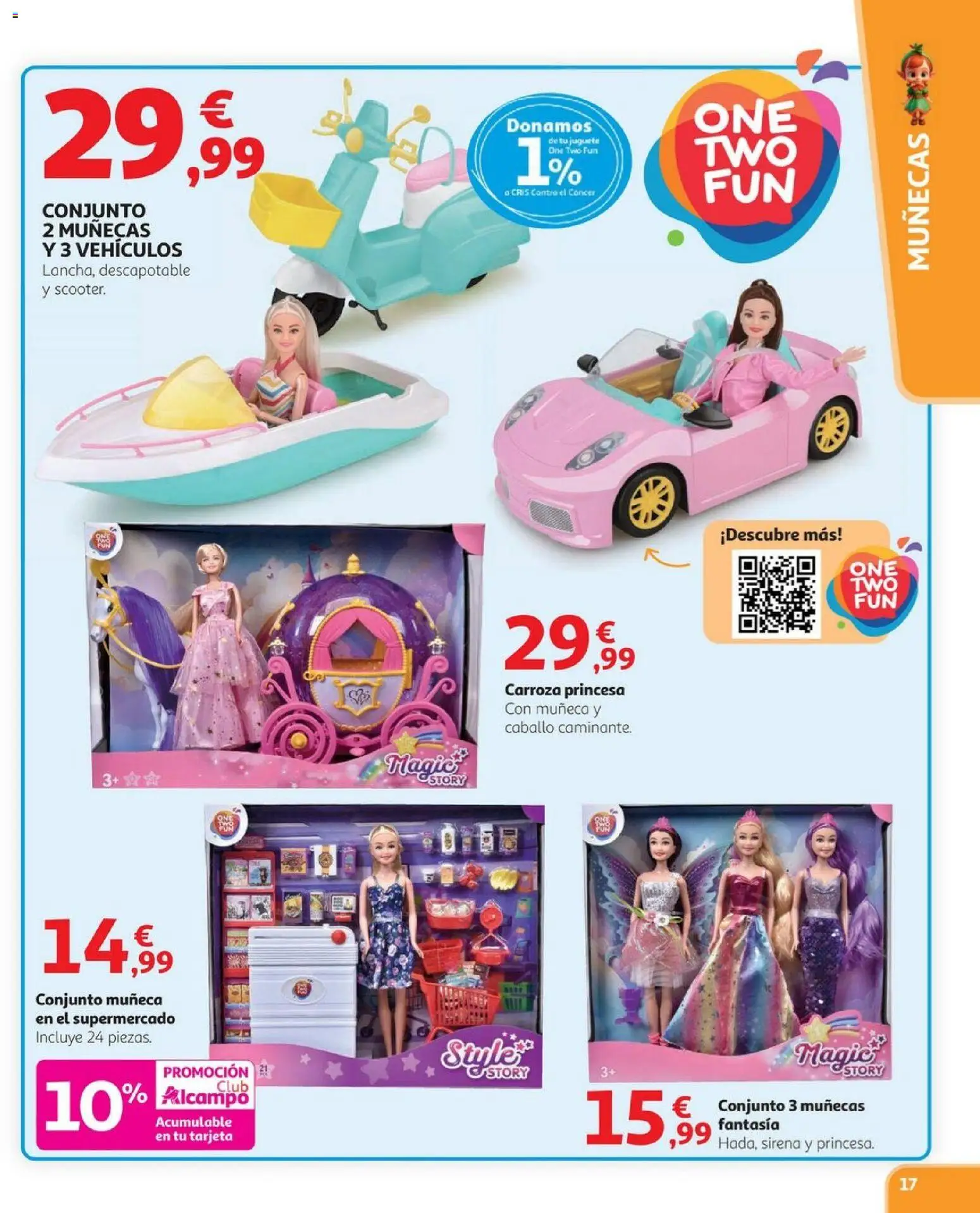 Alcampo - Juguetes HP │ válido desde el 03.11.2025 | Página: 17 | Productos: Muñeca