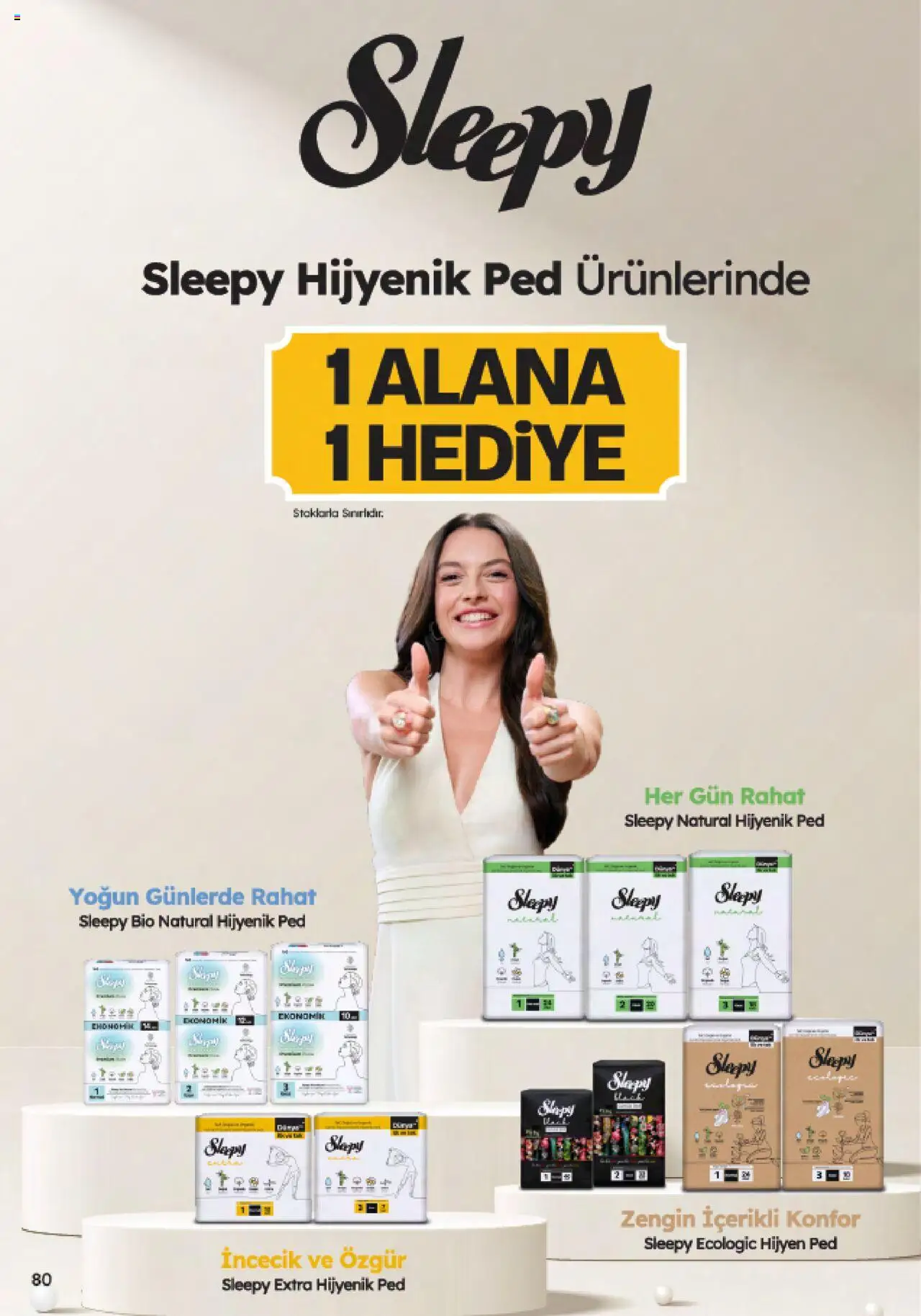Migros Katalog - Migroskop - 25.09.2025 tarihinden itibaren geçerlidir | Sayfa: 80 | Ürünler: Hijyenik ped