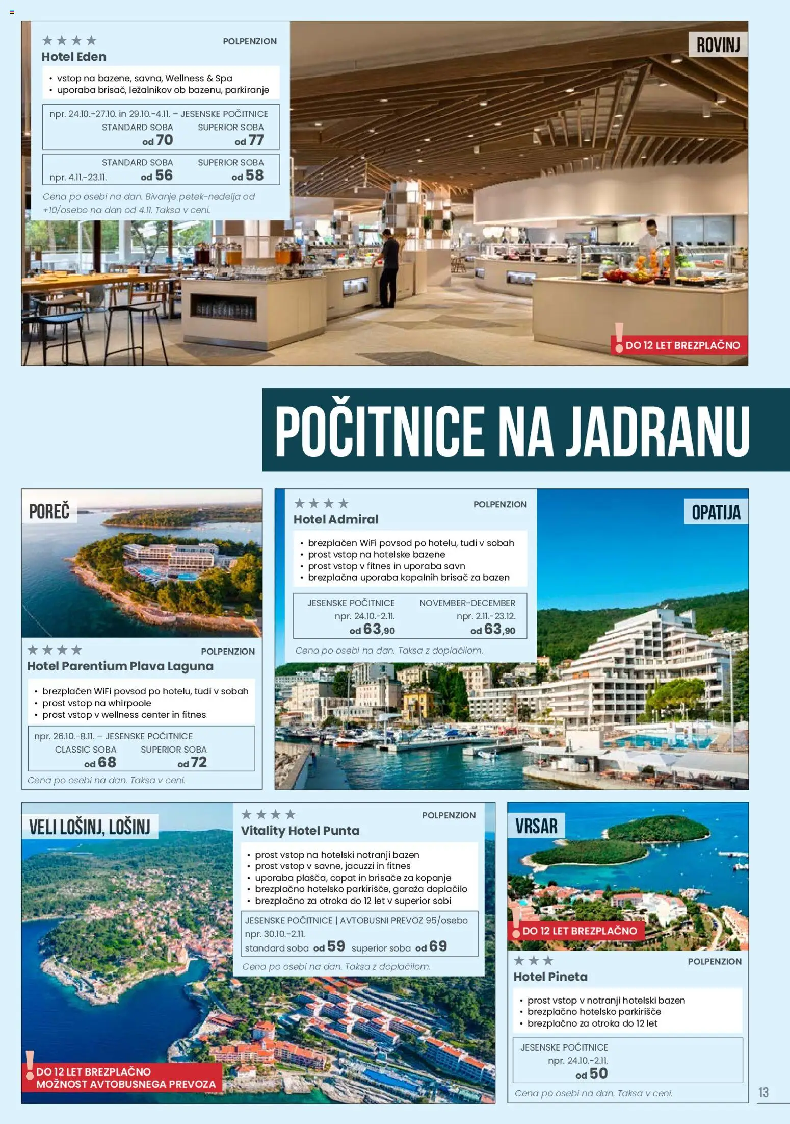Novi Sonček katalog ponudbe – veljaven od 02.10.2025 | Stran: 13 | Izdelki: Bazen