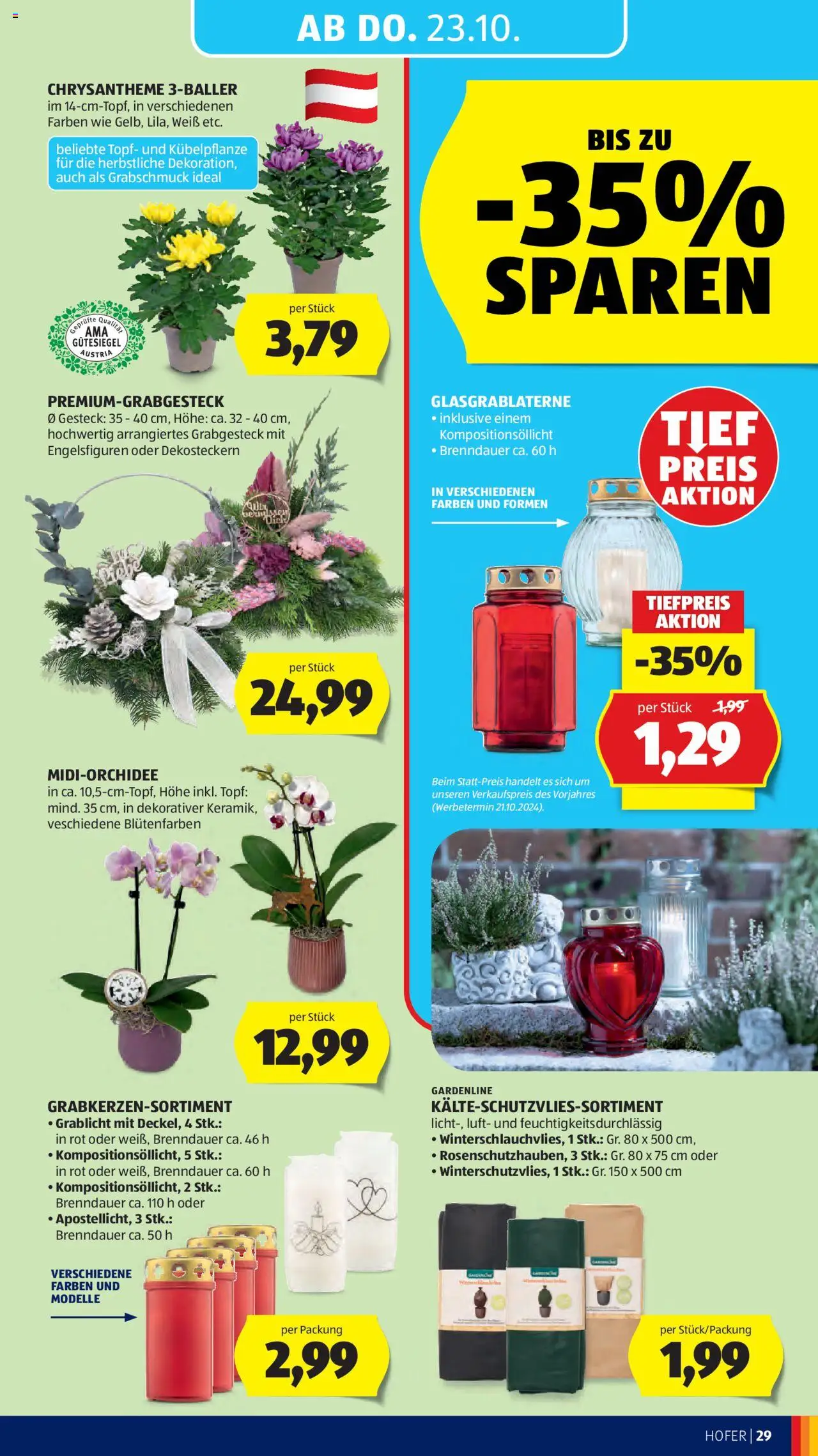 Hofer AT akciós ujság - amely érvényes a következő dátumtól: 17.10.2025 | Oldal: 33