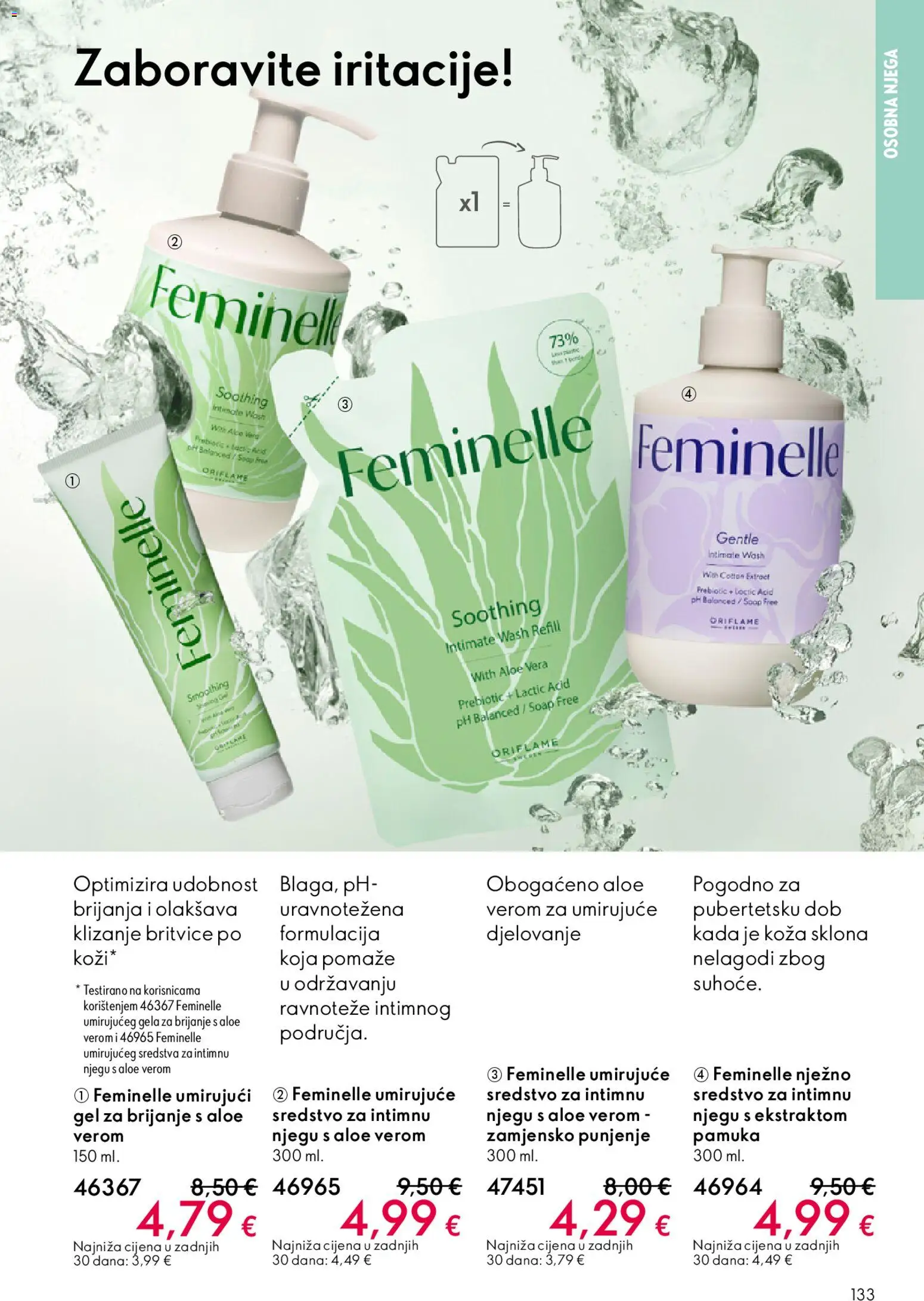 Oriflame katalog | vrijedi od 22.04.2026 | Stranica: 133 | Proizvodi: Gel za brijanje