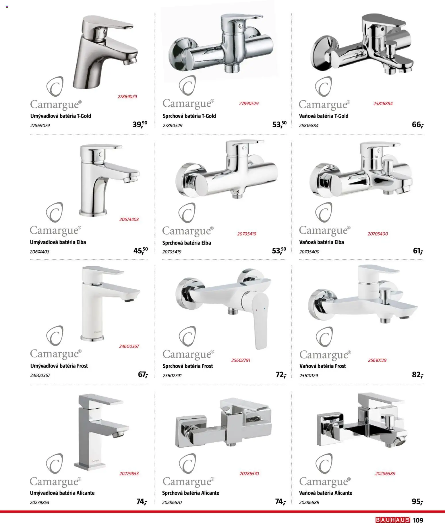 Nové Bauhaus akcie – leták je platný od 15.12.2025 | Strana: 109 | Produkty: Batéria