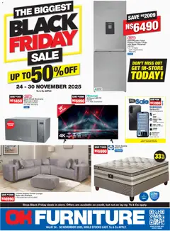 OK Furniture specials catalogue – valid from 24.11.2025