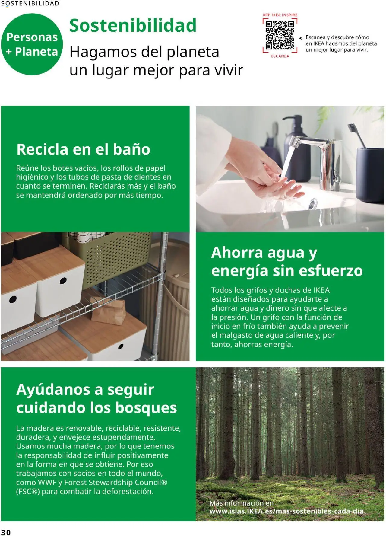 Catálogo IKEA Baños │ válido desde el 01.09.2025 | Página: 30 | Productos: Papel higienico, Pasta, Δαμάσκηνο, Baño