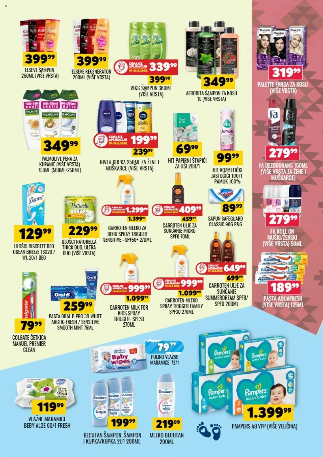 Tekijanka katalog - važi od 13.08.2025 | Strana: 13 | Proizvode: Colgate, Nivea, Pena za kupanje, Vlažne maramice