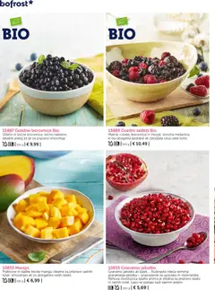 Bofrost katalog akcije – veljaven od 04.03.2026 | Stran: 92 | Izdelki: Jabolka, Borovnice, Sladoled, Mango