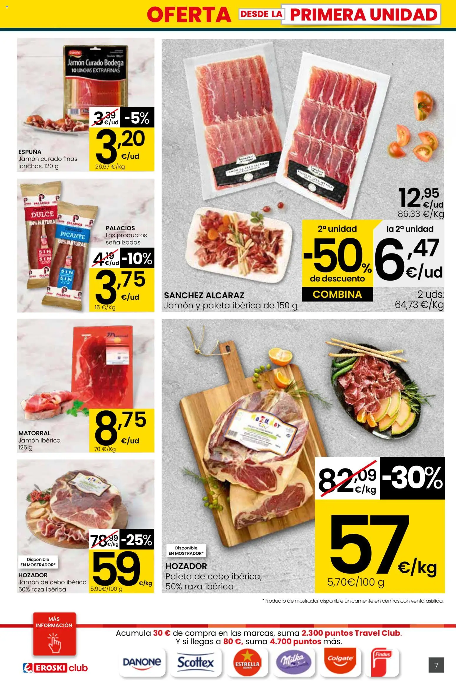 Eroski - Quieres ahorrar conmigo City │ válido desde el 26.03.2026 | Página: 7 | Productos: Jamón