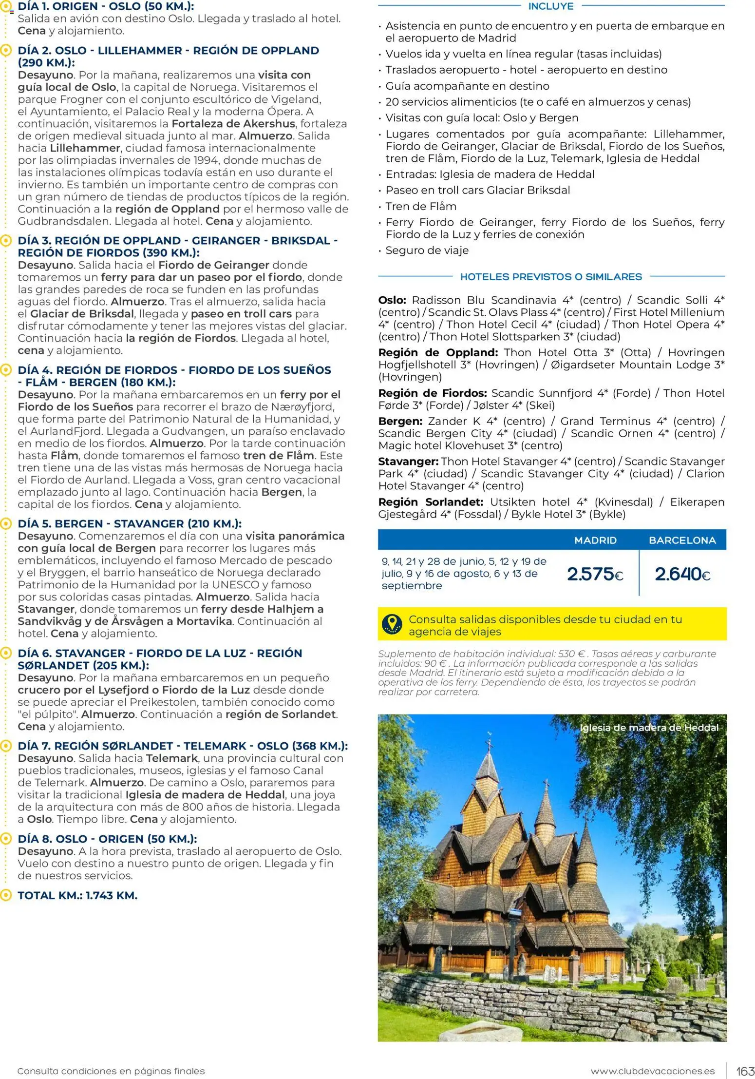 Viajes El Corte Inglés Club de Vacaciones │ válido desde el 01.02.2026 | Página: 163 | Productos: Café, Pescado, Té