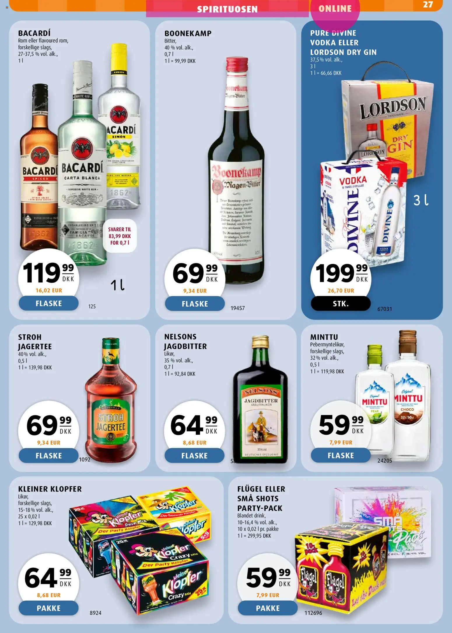 Scandinavian Park tilbudsavis – gyldig fra 29.01.2026 | Side: 31 | Produkter: Gin, Vodka, Rom