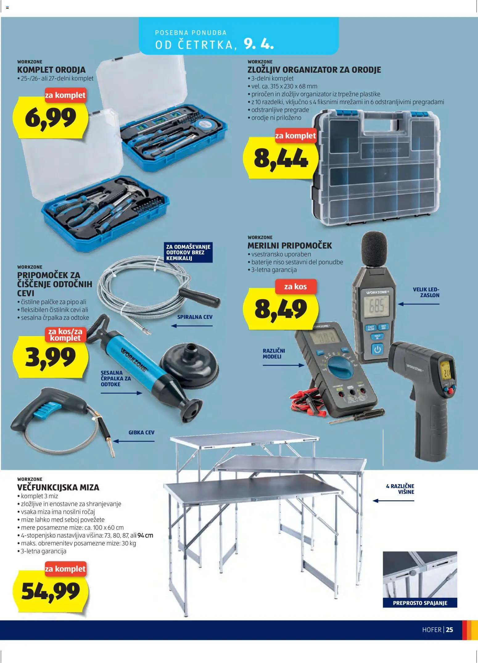 Hofer SI katalog | vrijedi od 01.04.2026 | Stranica: 25