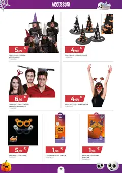 Anteprima del volantino Volantino Toys Center	 valido a partire dal 02.10.2025 | Pagina: 19 | Prodotti: Maschera, Occhiali, Zucca, Cappello