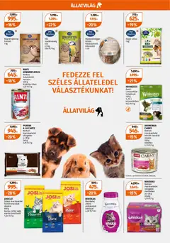 Müller Akciós újság - amely érvényes a következő dátumtól: 27.10.2025 | Oldal: 9 | Termékek: Napraforgómag, Macskaeledel, Kutyaeledel, Whiskas