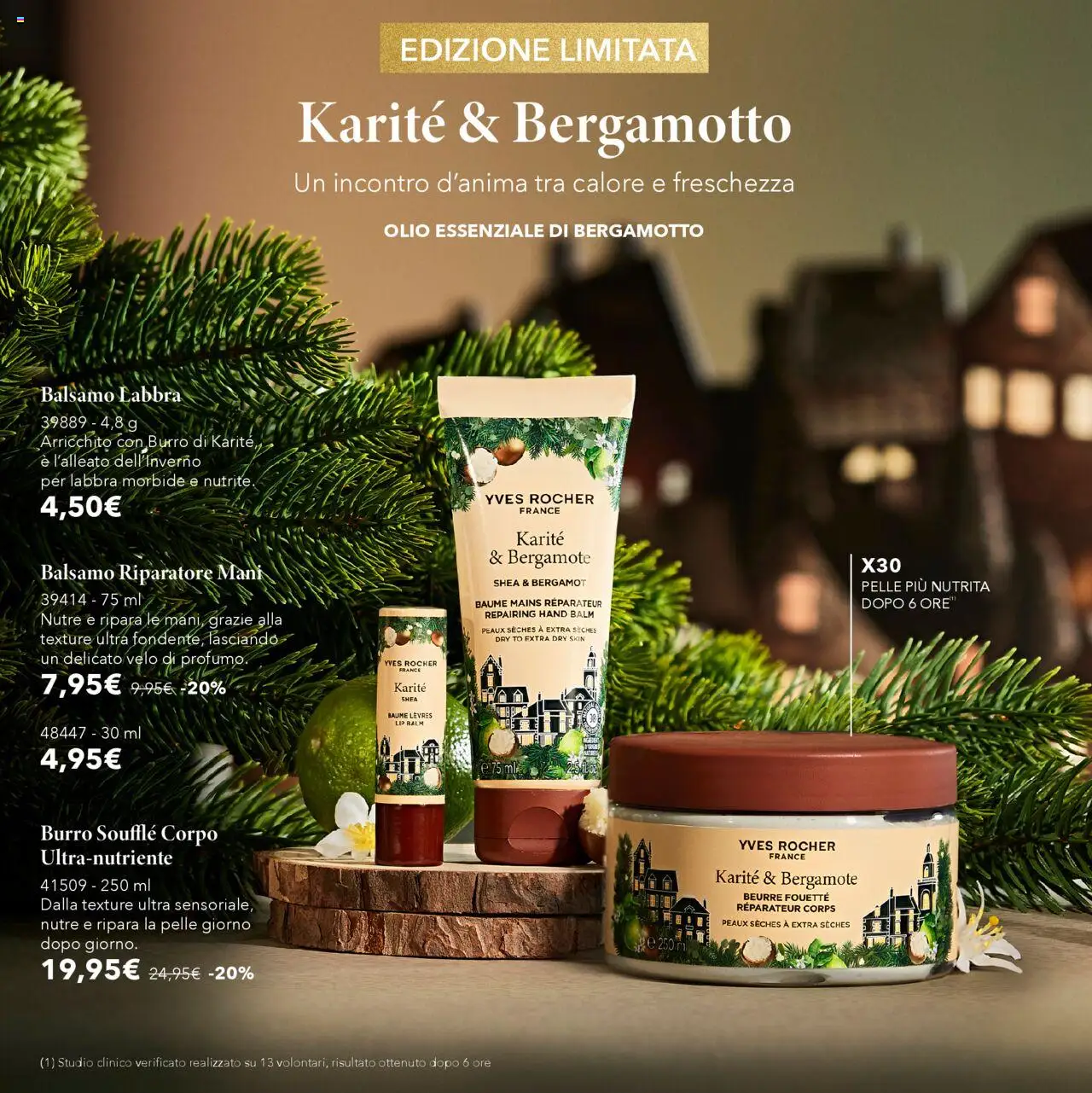 Volantino Yves Rocher del 17.10.2025 | Pagina: 20 | Prodotti: Balsamo, Olio, Burro