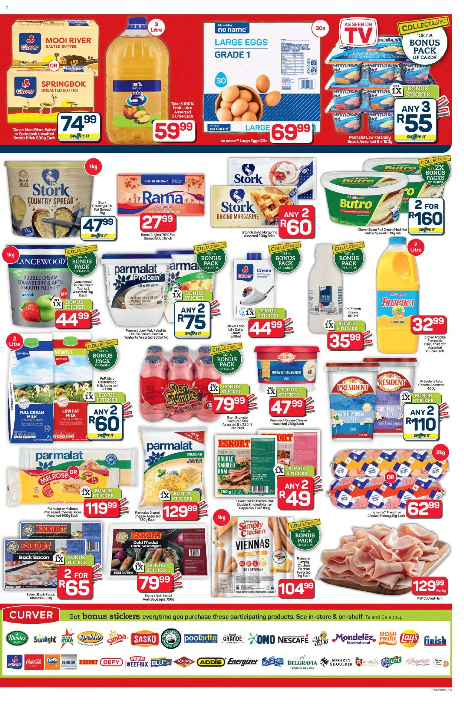 New Pick n Pay catalogue – valid from 23.10.2025 | Page: 3 | Products: Gate, Eggs, Chocolate, Gin