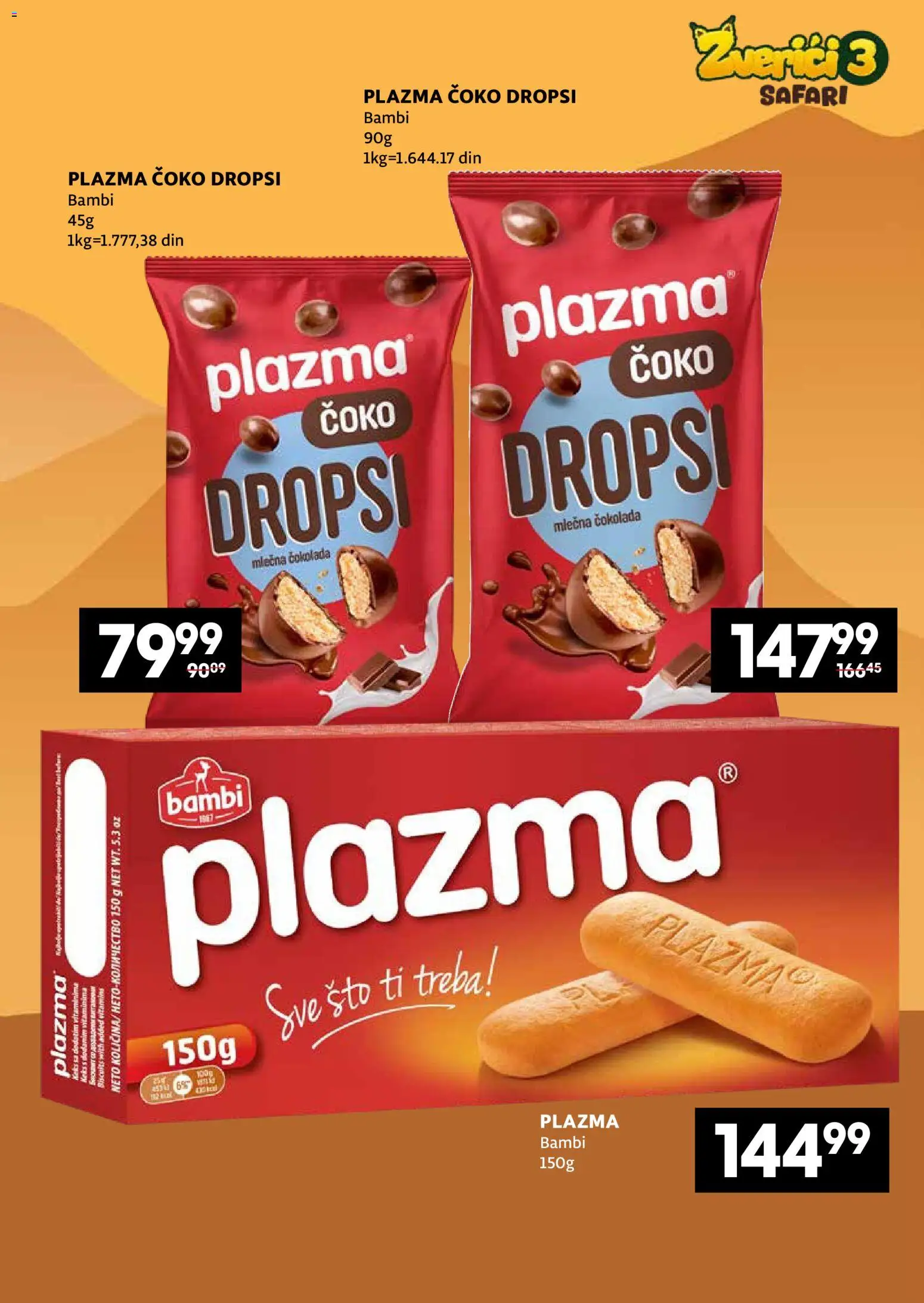 Idea katalog - važi od 09.03.2026 | Strana: 9 | Proizvode: Keks, Plazma, Čokolada, Mlečna čokolada