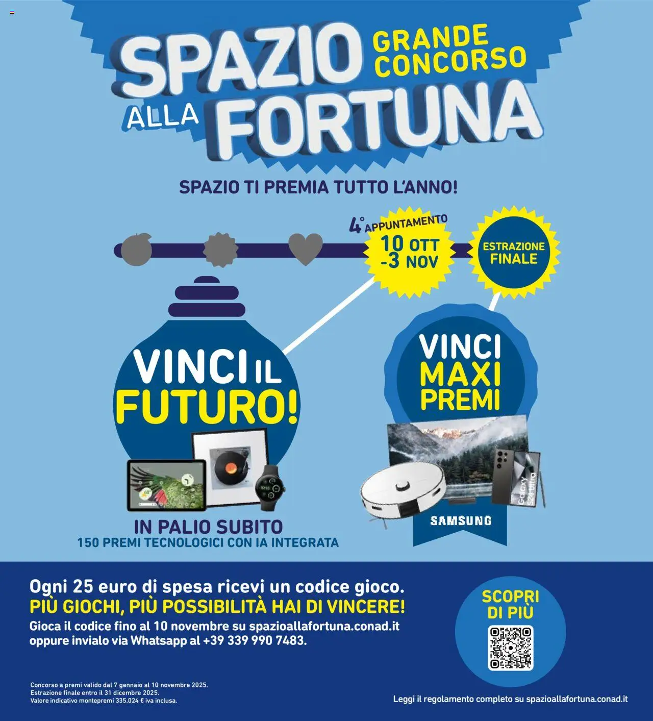 Volantino Spazio Conad del 10.10.2025 | Pagina: 5 | Prodotti: Samsung