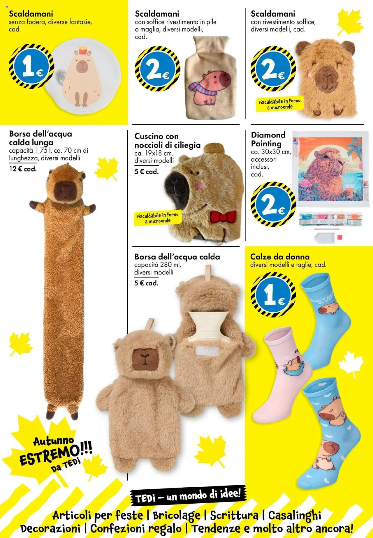 Volantino TEDi del 10.10.2025 | Pagina: 6 | Prodotti: Pile, Microonde, Cuscino, Decorazioni