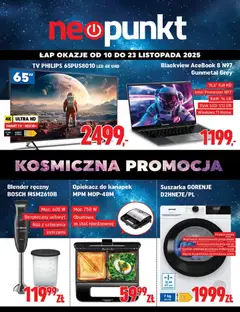 Pogląd oferty "Neopunkt Gazetka" - ważna od 10.11.2025 | Strona: 8 | Produkty: Blender ręczny, Dysk, Suszarka, Blender