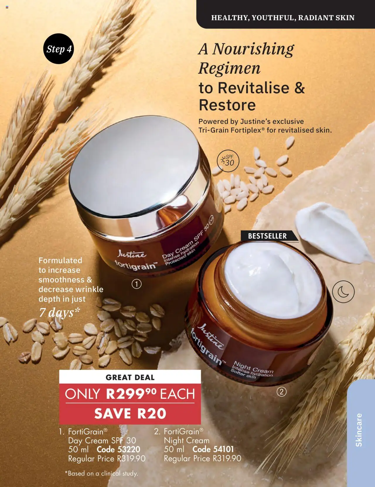 New Justine catalogue – valid from 01.10.2025 | Page: 29 | Products: Cream, Night cream, Day cream