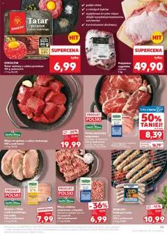 Kaufland gazetka od 24.07.2025 | Strona: 29 | Produkty: Mięso mielone, Mięso na gulasz, Wieprzowina, Gulasz