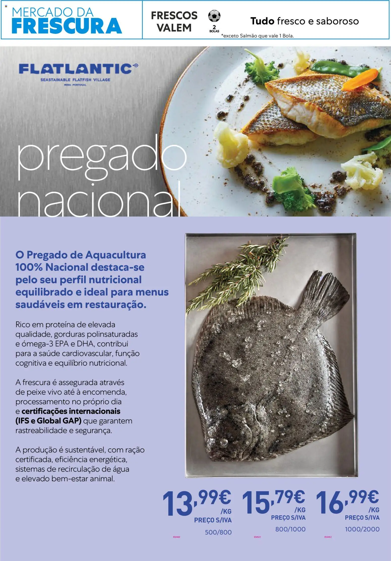 Recheio Horeca │ válido de 03.03.2026 | Página: 5 | Produtos: Agua, Salmão, Peixe, Proteina
