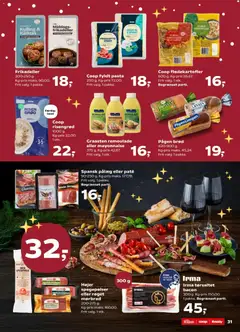 Super Brugsen - Tilbudsavis gyldig fra 05.12.2025 | Side: 33 | Produkter: Pasta, Fløde, Kartofler, Spegepølse