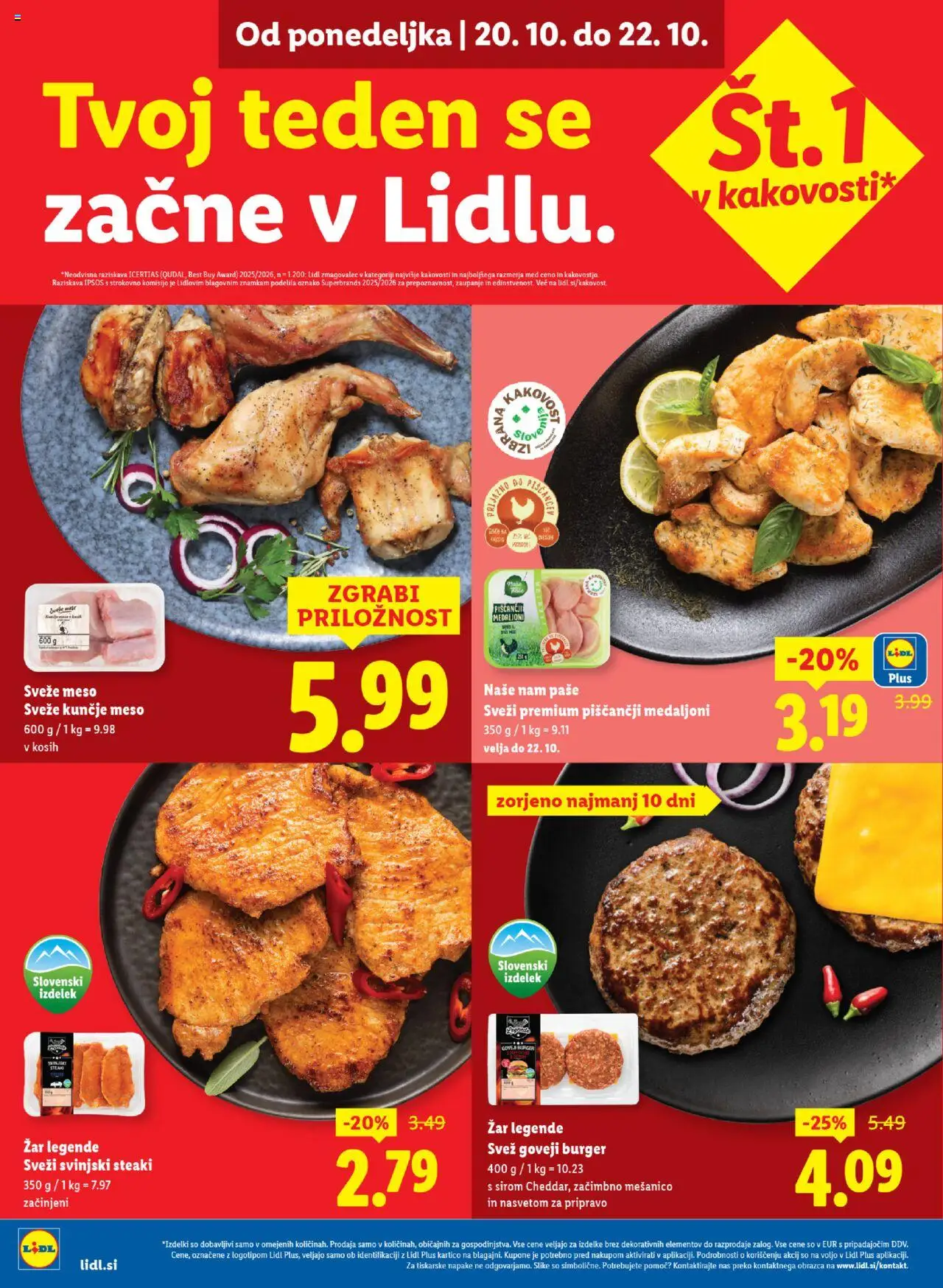 Novi Lidl katalog ponudbe – veljaven od 16.10.2025 | Stran: 30 | Izdelki: Zar