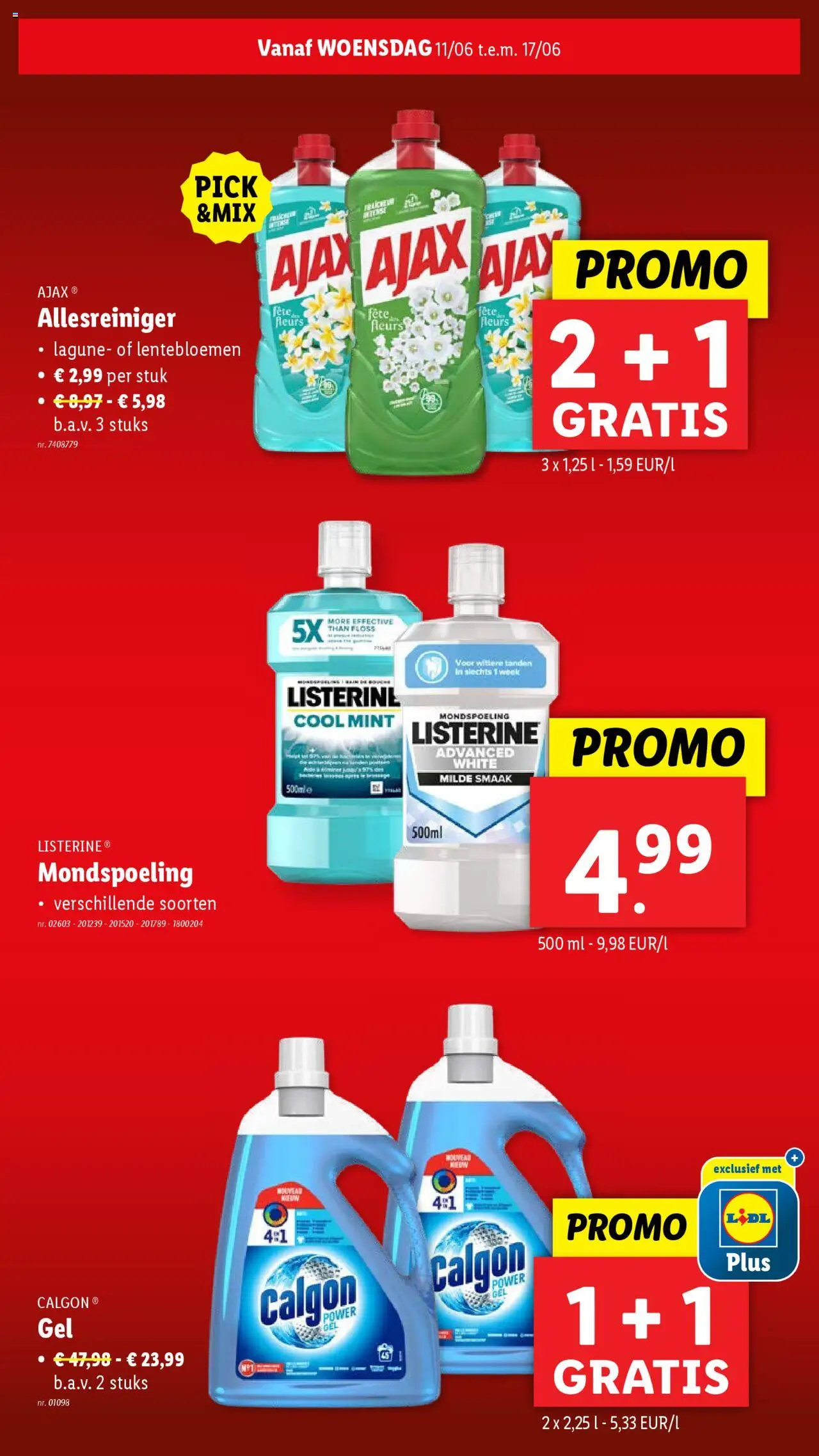  | Pagina: 13 | Producten: Allesreiniger, Mondspoeling