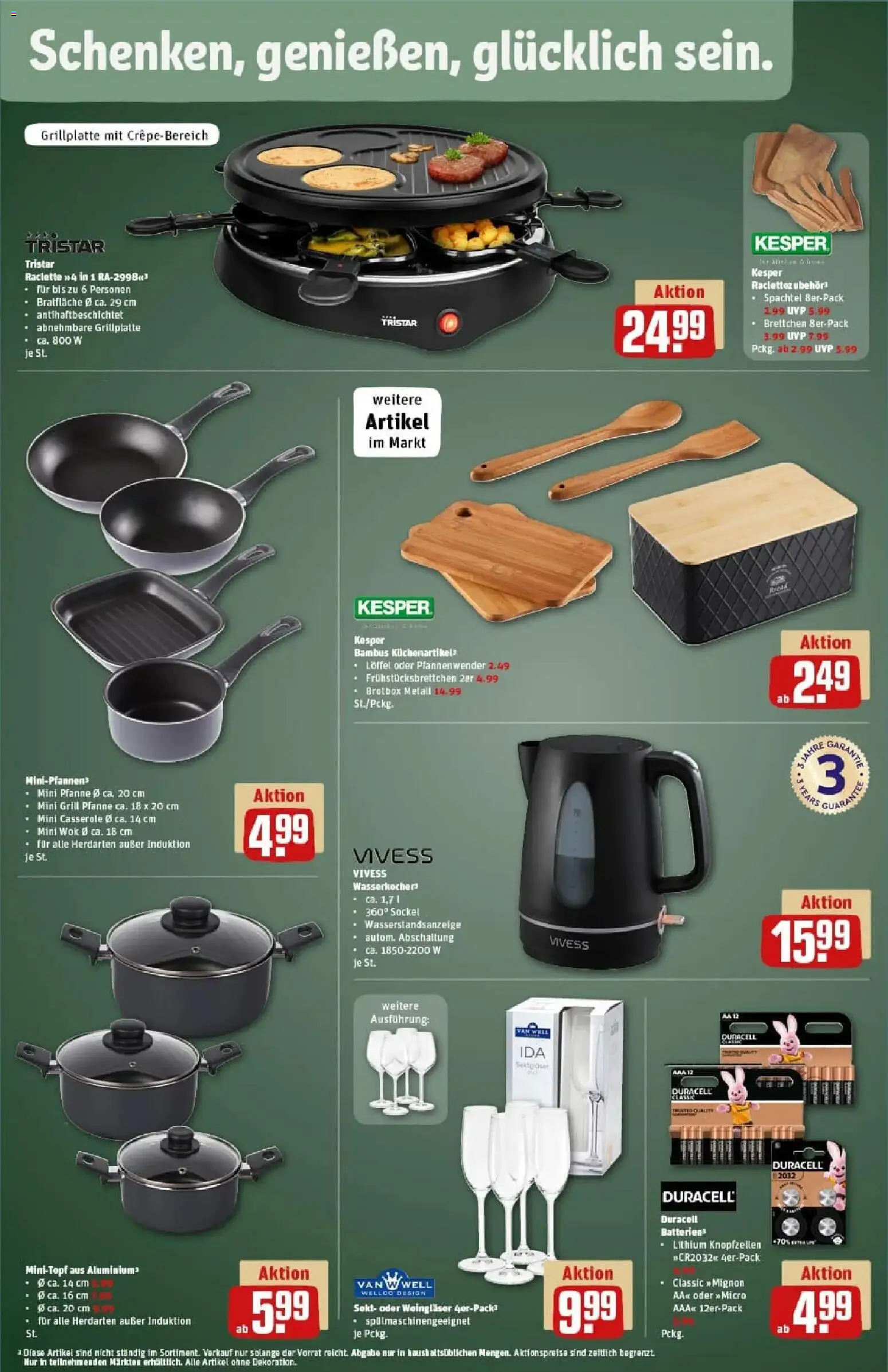 Rewe prospekt Hagen	 – gültig ab 07.12.2025 | Seite: 28 | Produkte: Grill, Wasserkocher, Box, Wok