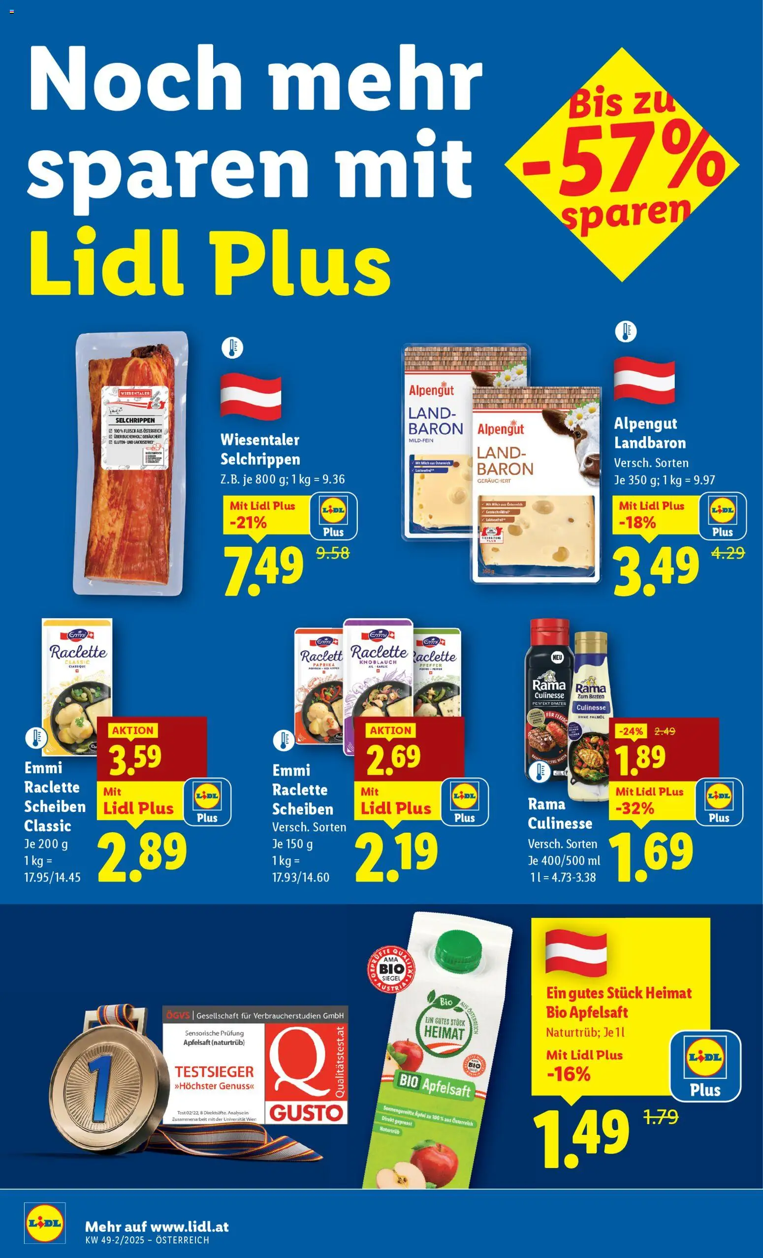Lidl Flugblatt - Eisenstadt, Ebenfurth, Mattersburg gültig ab 04.12.2025 | Seite: 22 | Produkte: Pfeffer, Knoblauch, Planche de surf, Milch