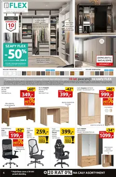 Pogląd oferty "Black Red White Black Friday" - ważna od 17.11.2025 | Strona: 6 | Produkty: Szafa, Fotel, Biurko