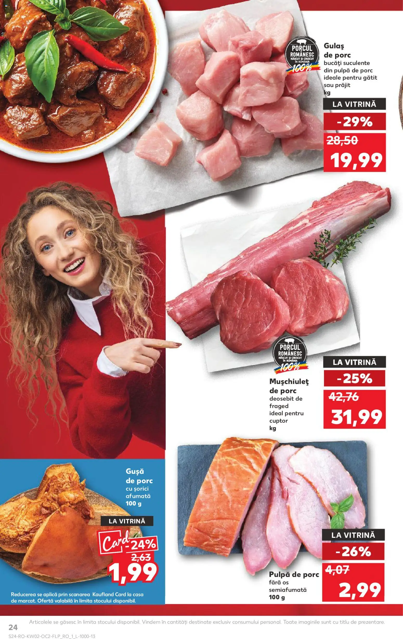 Noul catalog Kaufland – valabil de la 07.01.2026 | Pagină: 24 | Produse: Cuptor, Vitrină, Gulaș