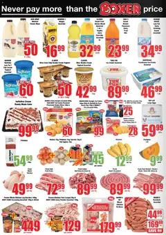 Boxer specials catalogue – valid from 09.03.2026 | Page: 2 | Products: Eggs, Chips, Cream, Potatoes