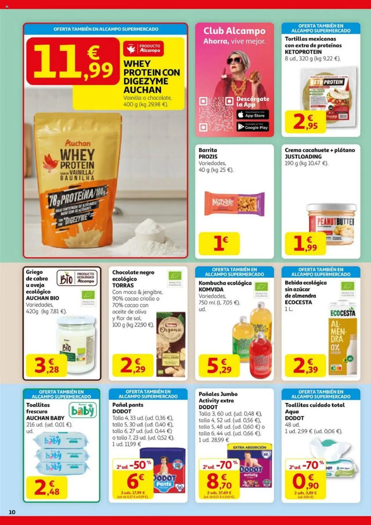 Alcampo - HP Nacional Unificado │ válido desde el 11.09.2025 | Página: 10 | Productos: Aceite, Crema, Aceite de oliva, Bebida ecológica