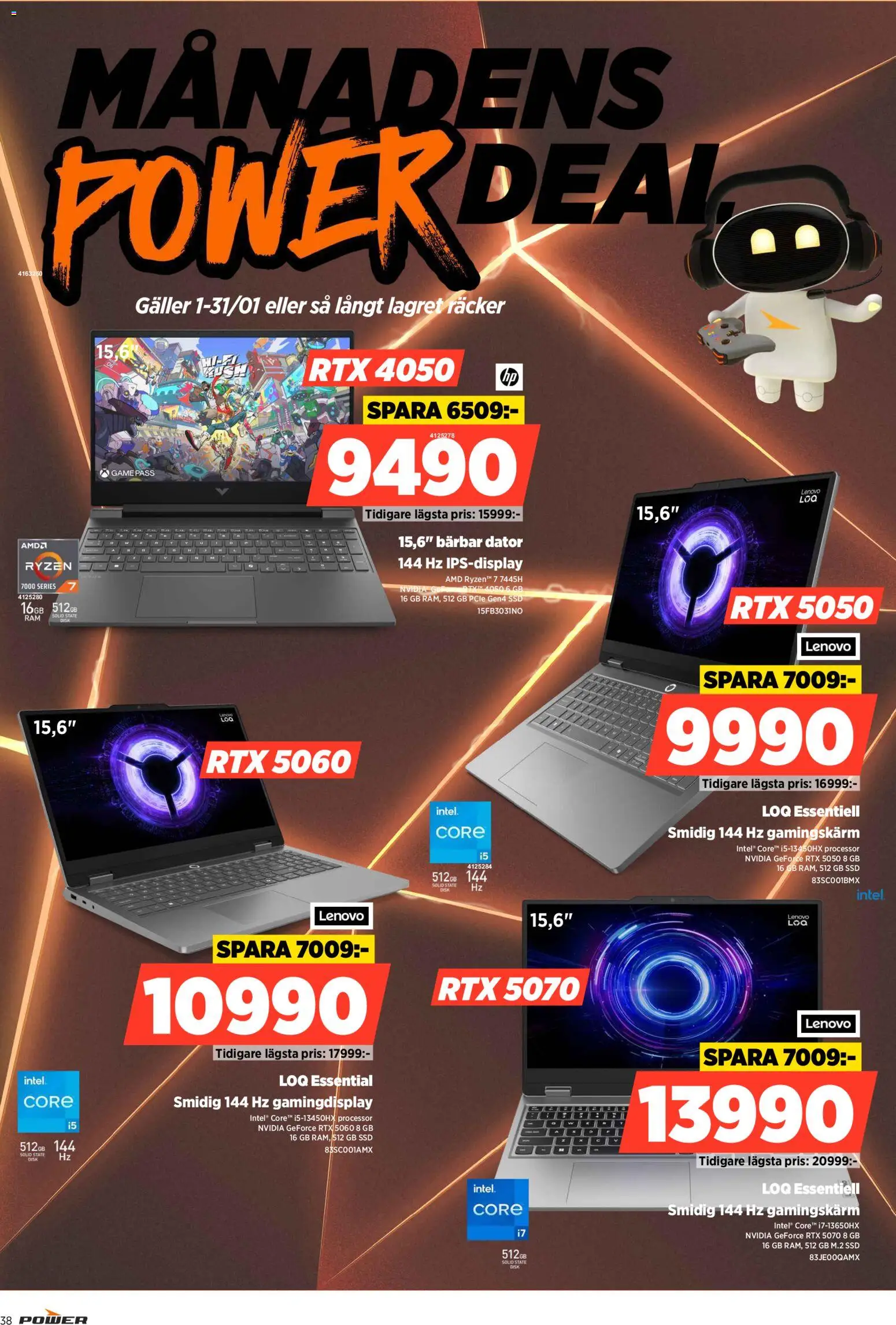 Power reklamblad aktuell från 29.12.2025 | Sida: 38