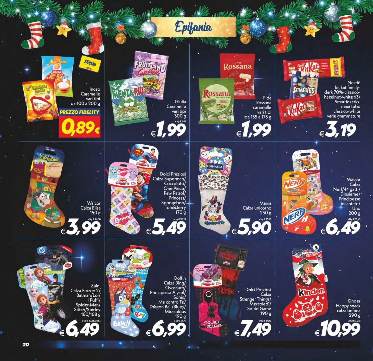 Volantino SuperConveniente del 27.12.2025 | Pagina: 20 | Prodotti: Caramelle, Tubo
