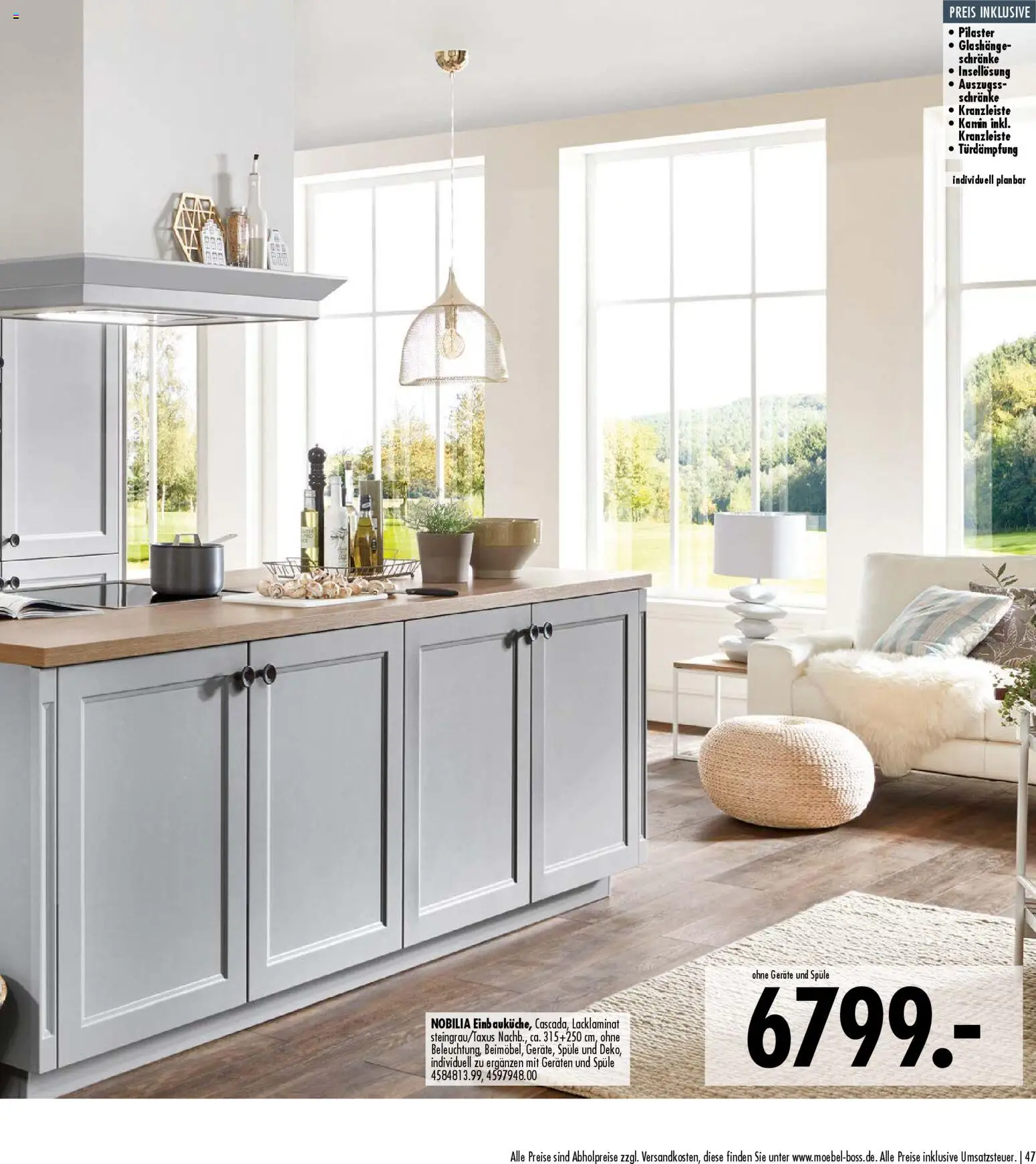 SB Möbel Boss Küchenkatalog 2026 – gültig ab 09.04.2026 | Seite: 47