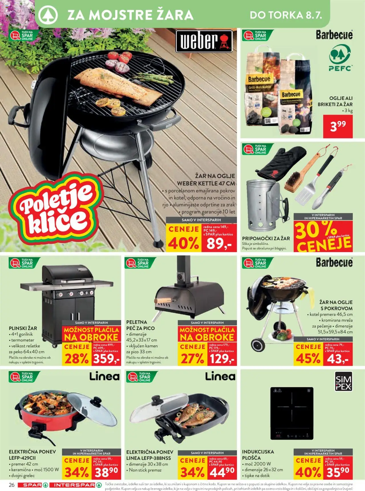 Spar katalog 26/25 │ velja od 26.06.2025 | Stran: 31 | Izdelki: Plinski žar, Termometer, Suši, Grelec