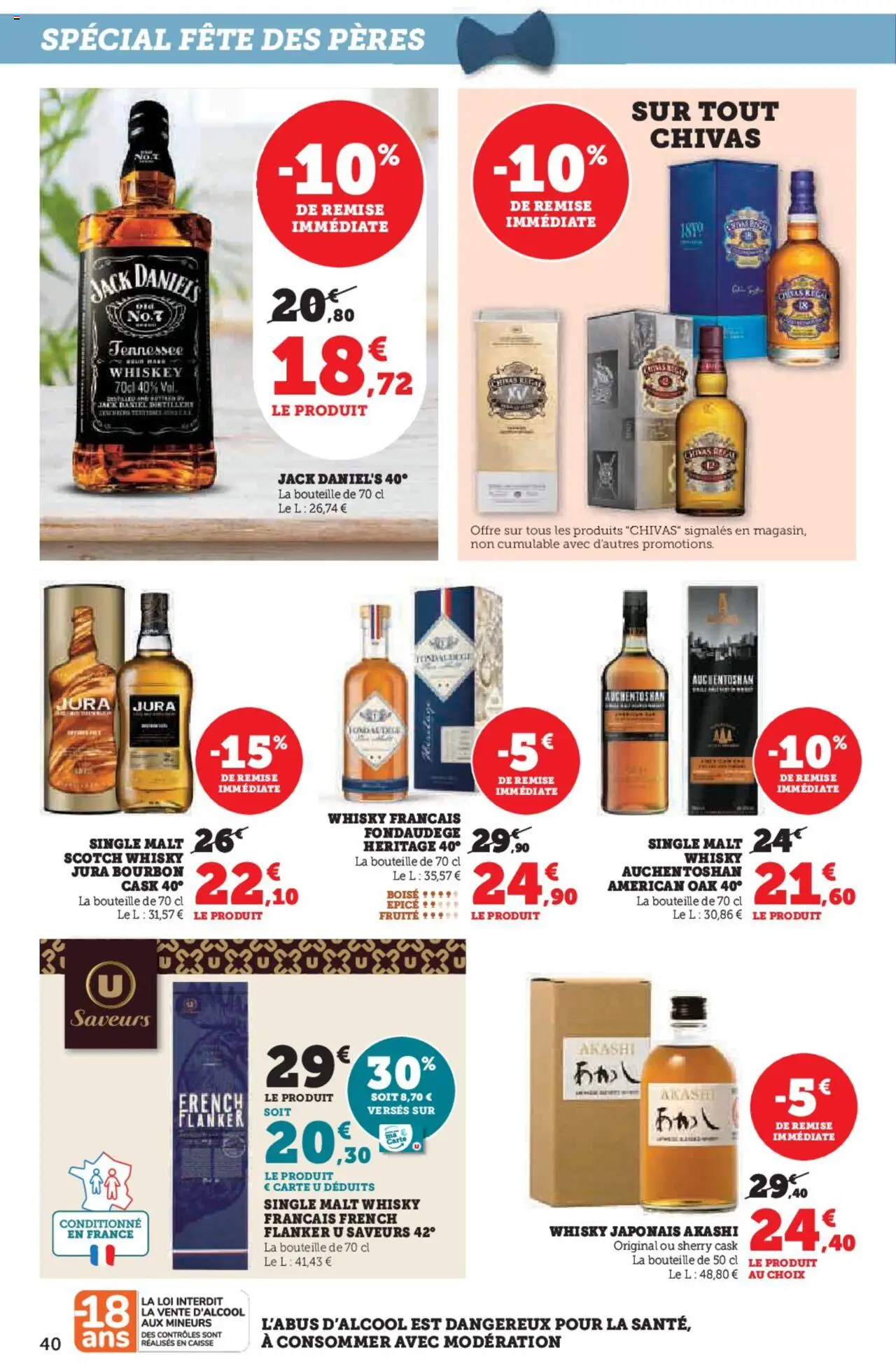  | Page: 40 | Produits: Whisky, Whisky japonais, Bourbon