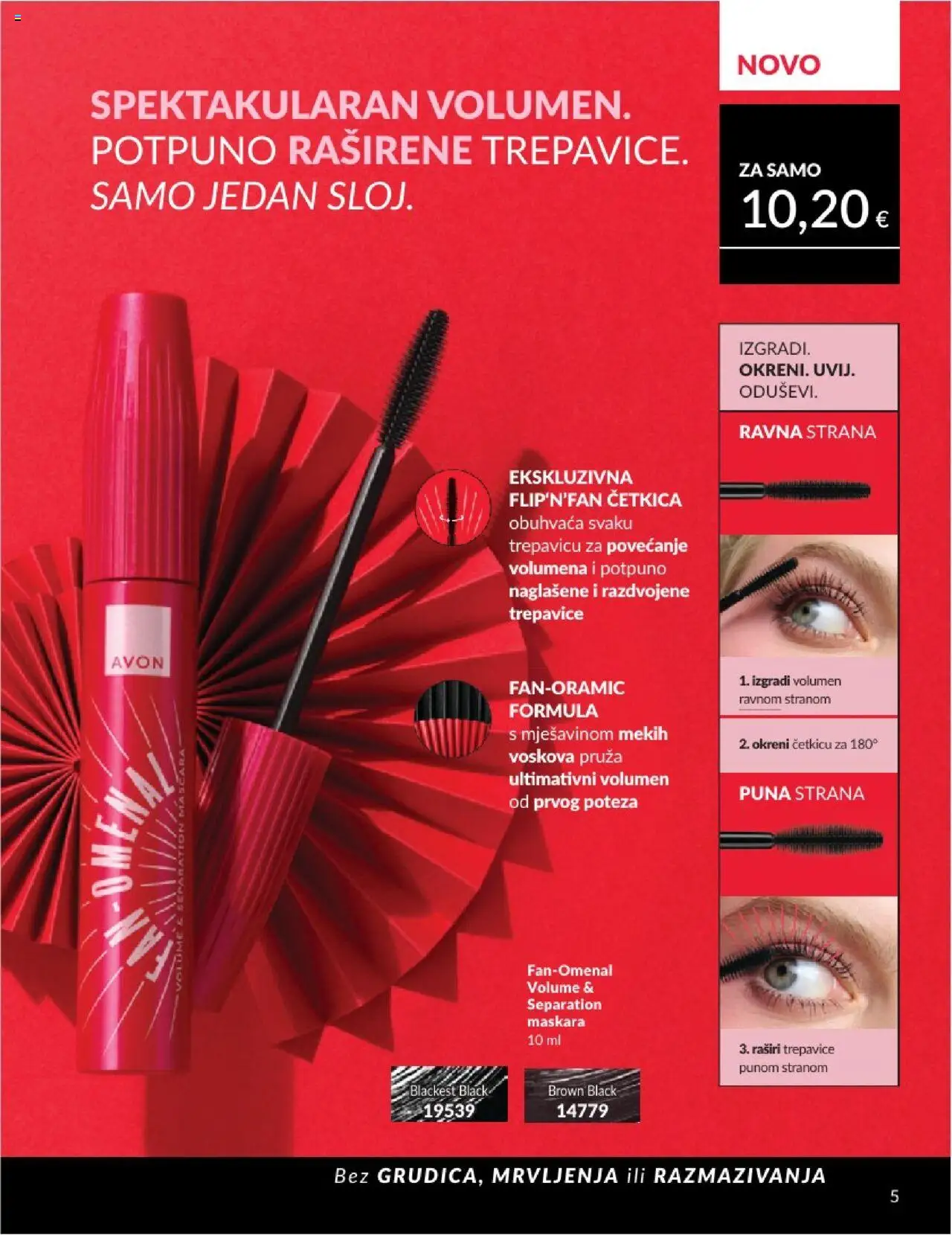 Avon katalog | vrijedi od 31.05.2025 | Stranica: 5 | Proizvodi: Maskara