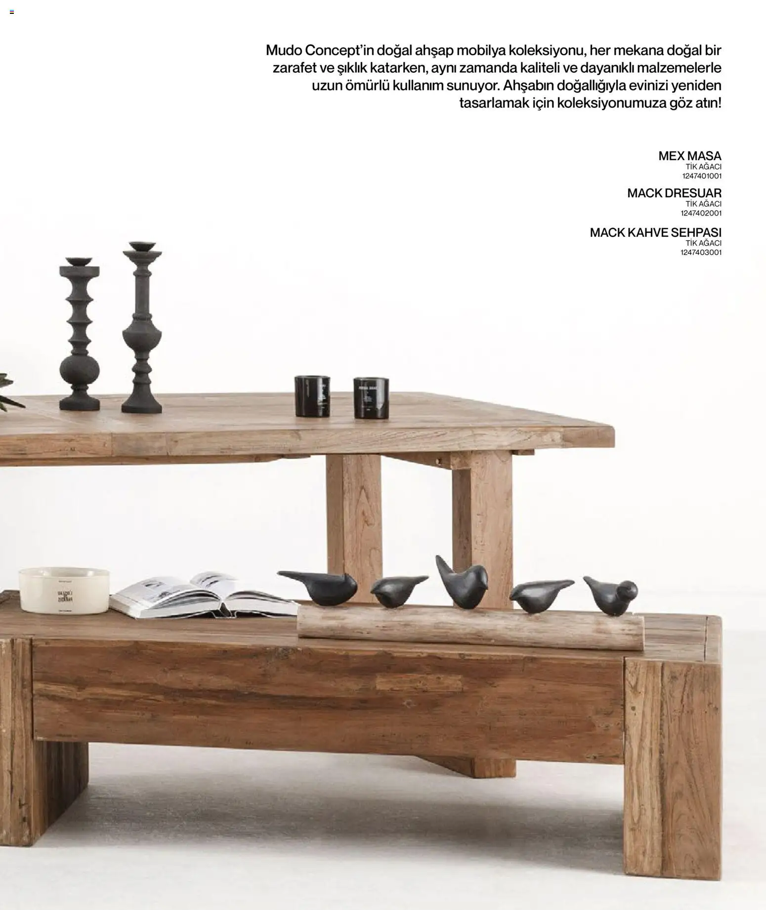 Mudo - Katalog Mobilya - 26.01.2026 tarihinden itibaren geçerlidir | Sayfa: 85 | Ürünler: Masa, Kahve