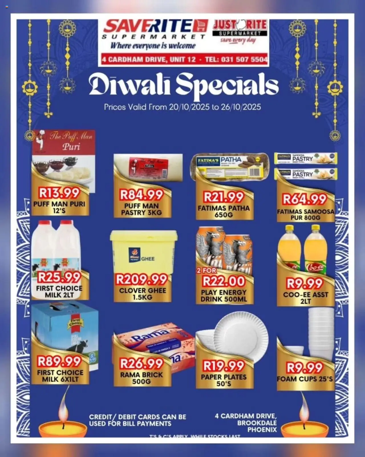 New Saverite catalogue – valid from 20.10.2025 | Page: 3 | Products: Milk, Foam, Paper, Paper plates