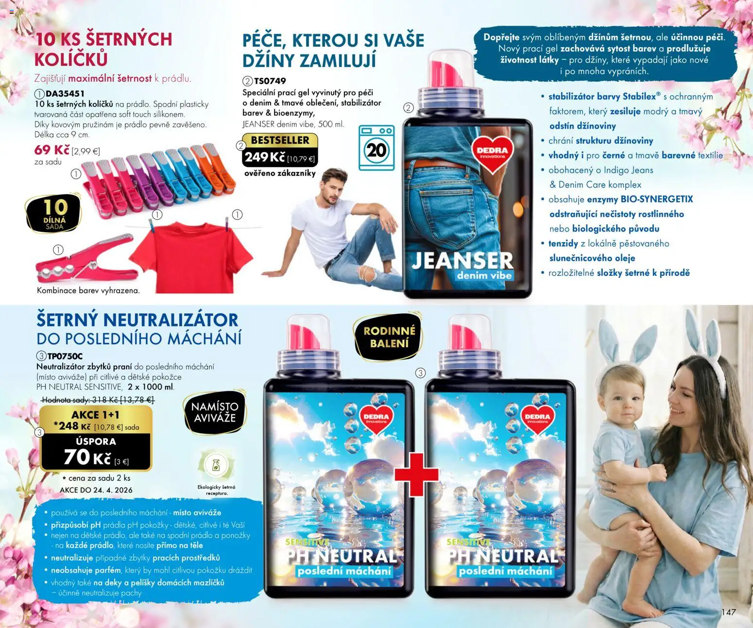 Nové Dedra akcie – leták je platný od 01.02.2026 | Strana: 47 | Produkty: Deky, Ponožky