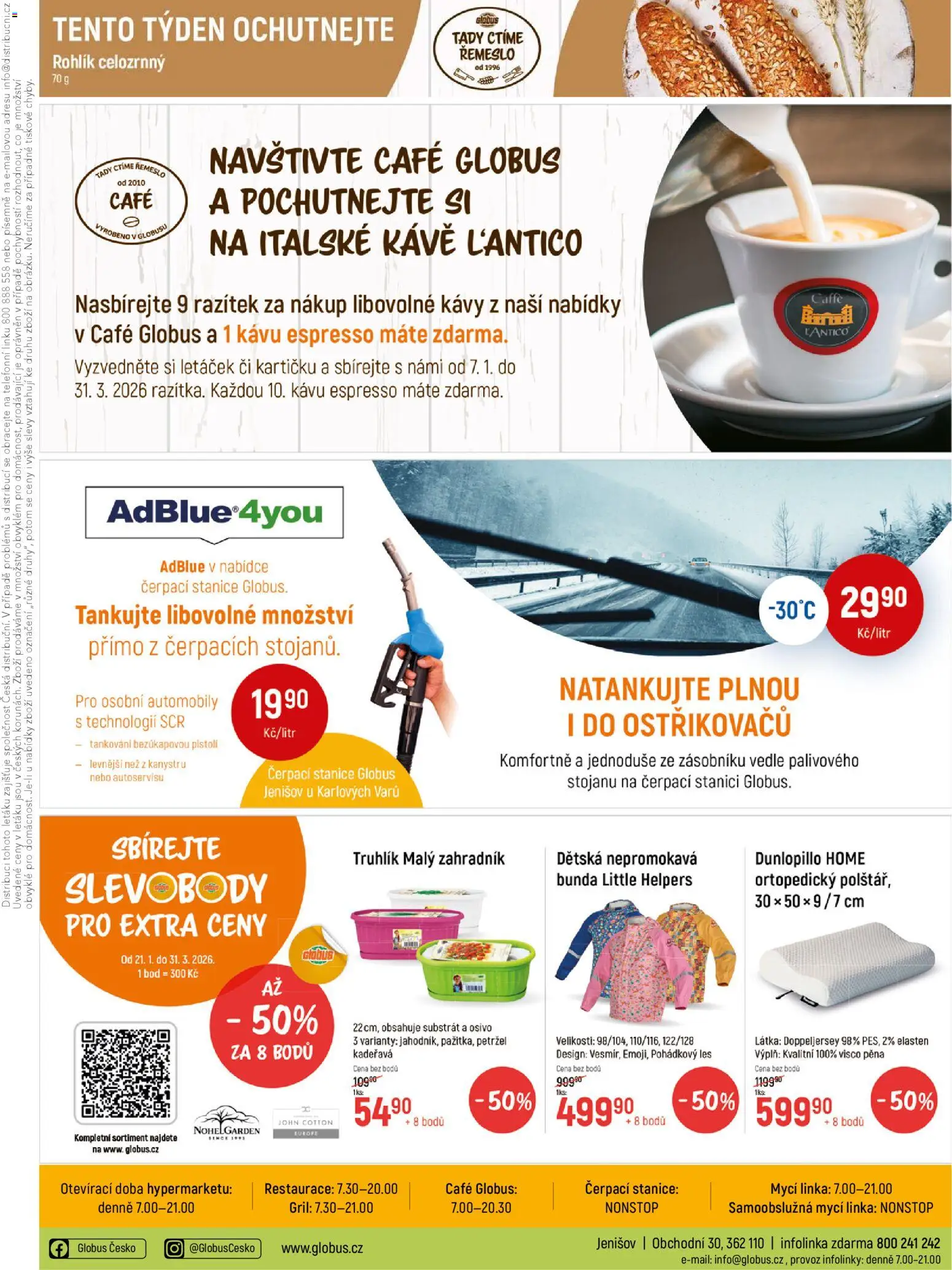 Globus leták - Karlovy Vary od 21.01.2026 | Strana: 30 | Produkty: Bunda, Globus, Substrát, Gril