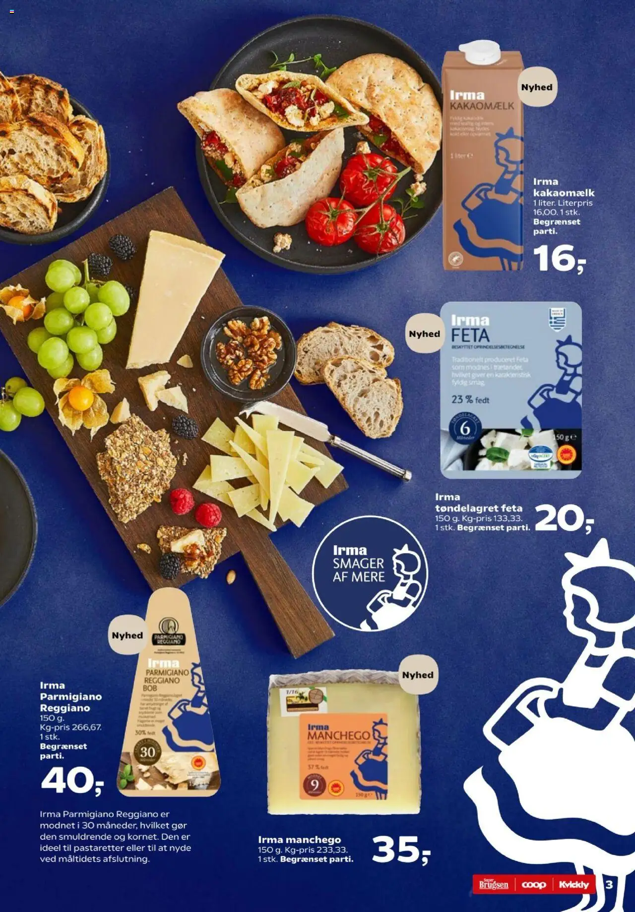 Kvickly tilbudsavis – gyldig fra 03.10.2025 | Side: 54 | Produkter: Kakaomælk, Søm