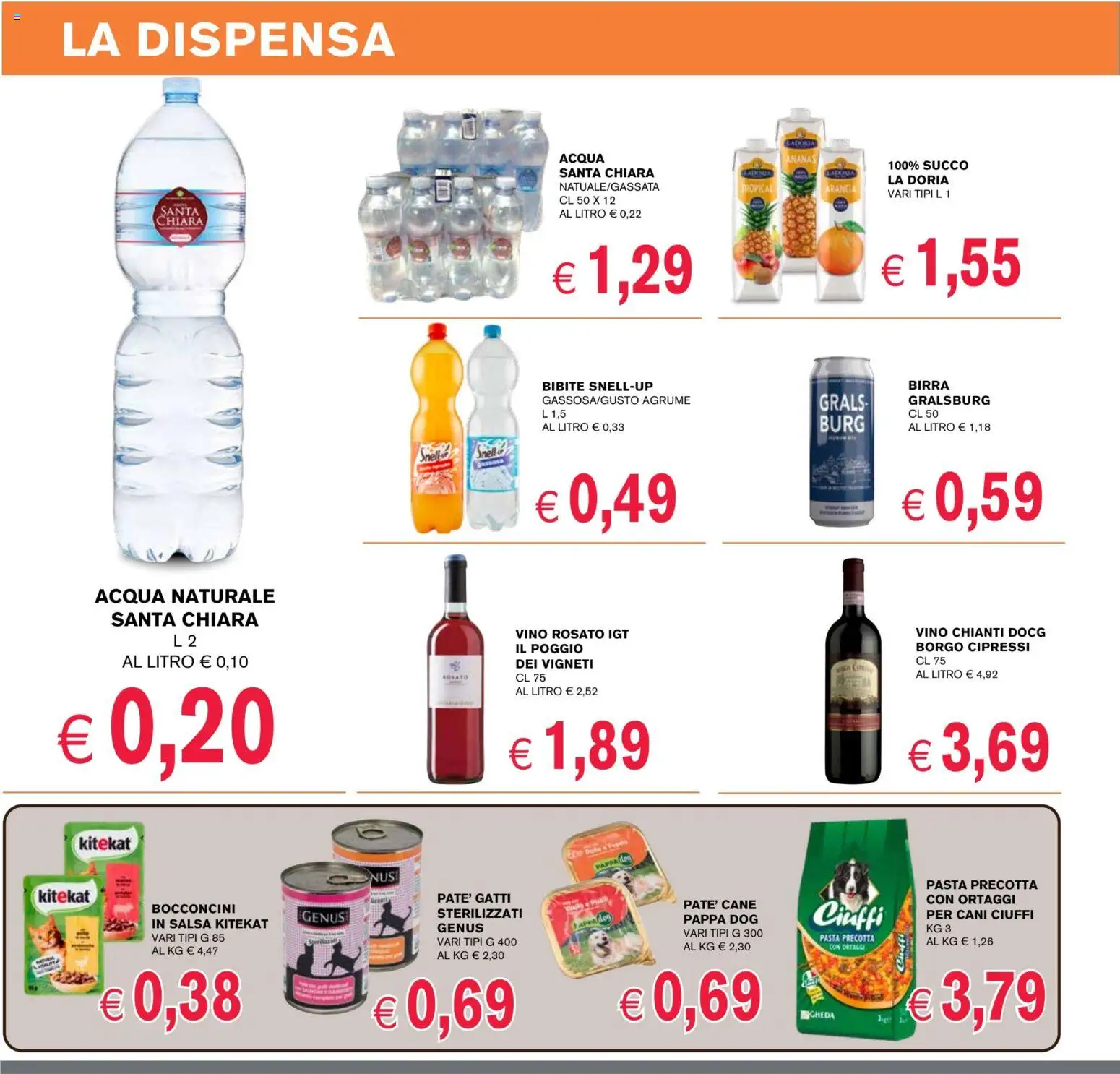 Volantino Coal del 27.12.2025 | Pagina: 10 | Prodotti: Succo, Vino, Ananas, Acqua naturale