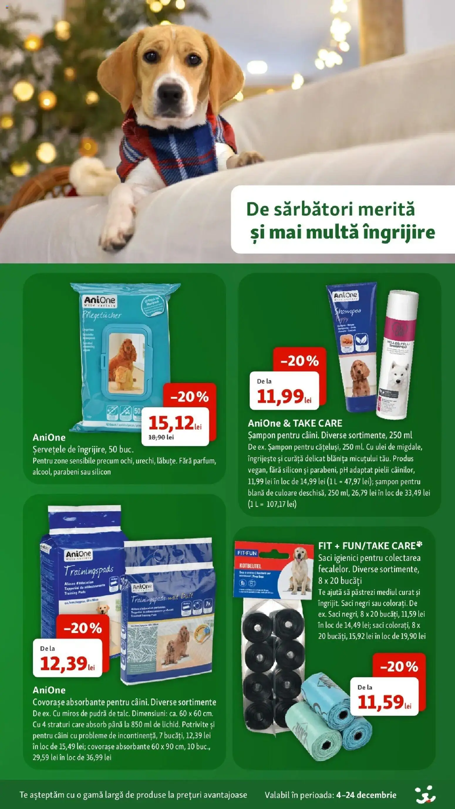 Noul catalog Fressnapf – valabil de la 04.12.2025 | Pagină: 8 | Produse: Pudră, Șampon, Ulei, Absorbante